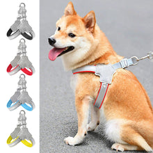 Load image into Gallery viewer, 1Pc Pet Dog Harness for Outdoor Use Set No Pull Dog Vest Strap Adjustable Reflective Breathable Harness for Dogs Puppy and Cats