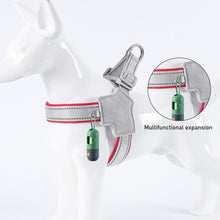 Load image into Gallery viewer, 1Pc Pet Dog Harness for Outdoor Use Set No Pull Dog Vest Strap Adjustable Reflective Breathable Harness for Dogs Puppy and Cats