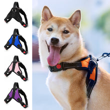Load image into Gallery viewer, Adjustable Dog Harness Pet Small Medium Large Big Dogs Small Medium Large Big Dogs Saddle Style Chest and Shoulder Straps