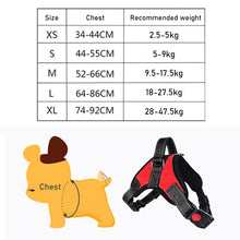 Load image into Gallery viewer, Adjustable Dog Harness Pet Small Medium Large Big Dogs Small Medium Large Big Dogs Saddle Style Chest and Shoulder Straps