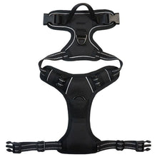 Load image into Gallery viewer, No Pull Breathable Reflective Dog Harness Adjustable Soft Padded Dog Vest style chest strap for Small Medium Large Dogs