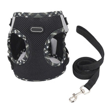 Load image into Gallery viewer, Pet Harness Anti-Pull Adjustable Comfortable Traction Rope Pet Harness Leash Set for Small Dogs and Cats