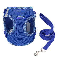 Load image into Gallery viewer, Pet Harness Anti-Pull Adjustable Comfortable Traction Rope Pet Harness Leash Set for Small Dogs and Cats