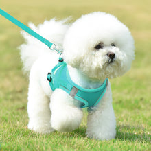 Load image into Gallery viewer, Pet Harness Anti-Pull Adjustable Comfortable Traction Rope Pet Harness Leash Set for Small Dogs and Cats