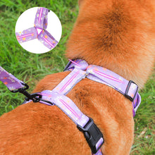 Load image into Gallery viewer, Pet Harness Reflective Dog Harness Vest Adjustable Safety Lead Straps for Medium Large Dogs French Bulldog Walking Harnesses