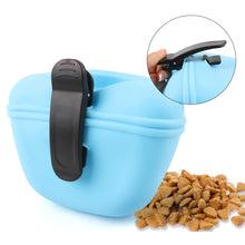 Load image into Gallery viewer, Storing Magnetic Portable Grain Storage Bags for Travel Silicone Dog Treat Bag Reward Storage Bag Pet Supplies