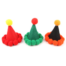 Load image into Gallery viewer, 1Pc Creative Felt happy Birthday Hat Children DIY Crown Hats with Rope Baby Party Birthday Photo Props Cute Pet Dog Party Cap