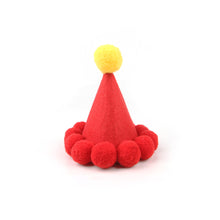 Load image into Gallery viewer, 1Pc Creative Felt happy Birthday Hat Children DIY Crown Hats with Rope Baby Party Birthday Photo Props Cute Pet Dog Party Cap