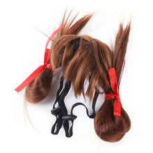 Load image into Gallery viewer, 1Pc Pet Wigs Cosplay Props Funny Dogs Cats Cross-Dressing Hair Hat Costumes Head Accessories For Halloowen Christmas Pets Supplies
