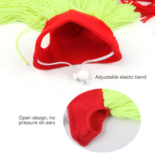 Load image into Gallery viewer, 1Pc Pet Wigs Cosplay Props Funny Dogs Cats Cross-Dressing Hair Hat Costumes Head Accessories For Halloowen Christmas Pets Supplies