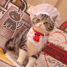 Load image into Gallery viewer, Pet Cooking King Hat Chef Clothes Hats Set Cat Dog Transformation Dress Cute Photo Decoration Hat Dog Costume Dog Hat Pet Accessories