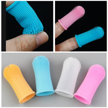 Load image into Gallery viewer, 1Pc Soft Silicone Pet Dog Finger Toothbrush Cleaning Bad Breath Care Nontoxic Clean Tool Dog Toothbrush Accessories