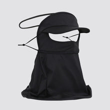 Load image into Gallery viewer, Ice Silk UPF50+ Sunscreen Mask With Brim Extended Neck Guard UV Protection Outdoor Sports Cycling Mask Adjustable Facekini