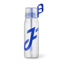 Load image into Gallery viewer, 650ML Large Capacity Outdoor Sports Water Bottle With 0 Sugar 0 Fat 0 Calories Fruit Flavoured Ring Fun Straw Bottle