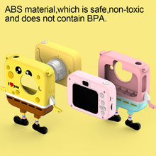 Load image into Gallery viewer, Children's Digital Camera 2.0-Inch IPS HD Screen Fun Cartoon Camera Video MP3 Play Games Available