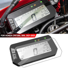 Load image into Gallery viewer, Motorcycle TPU Scratch Protection Film Accessories Screen Protector Cover Guard Instrument Dashboard Membrane Lens For Honda CRF250L 300L 2021-2022