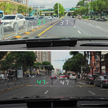 Load image into Gallery viewer, Car GPS HUD Head Up Display Digital Speedometer Speed Meter KMH/MPH for Car Truck Plug and Play Auto Part Accessories