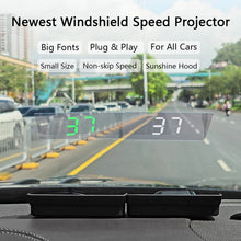 Load image into Gallery viewer, Car GPS HUD Head Up Display Digital Speedometer Speed Meter KMH/MPH for Car Truck Plug and Play Auto Part Accessories