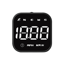 Load image into Gallery viewer, Digital Mini Car HUD Head Up Display GPS Speedometer Gauges Compass USB Port Compass Speed Meter For Car Pickup Trucks with Suction Cup Bracket