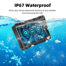 Load image into Gallery viewer, 5" Screen Motorcycle Navigation GPS Wireless Apple Carplay Android Auto Motorcycle BT IP67 Waterproof Touch Screen Display