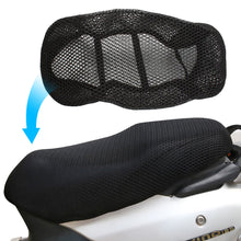 Load image into Gallery viewer, Motorcycle 3D Mesh Cushion Seat Cover Protector Anti-Slip Cushion Mesh Net Anti-skid Pad Mesh Seat Cover for Motorbike Scooter Electric Bike