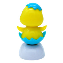 Load image into Gallery viewer, Cartoon Eggshell Chicken Car Decoration Solar Energy Decoration Shaking Head Doll Decoration Gift Creative Interior Automotive