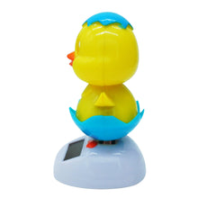 Load image into Gallery viewer, Cartoon Eggshell Chicken Car Decoration Solar Energy Decoration Shaking Head Doll Decoration Gift Creative Interior Automotive