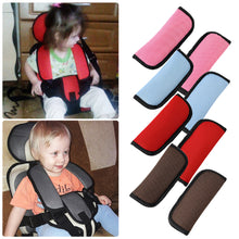 Load image into Gallery viewer, 1Pair Car Seat Belt Shoulder Guard Breathable Mesh Padding Pad Seat Belt Cover for Children Car Interior Accessories Four Seasons