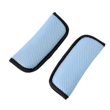 Load image into Gallery viewer, 1Pair Car Seat Belt Shoulder Guard Breathable Mesh Padding Pad Seat Belt Cover for Children Car Interior Accessories Four Seasons