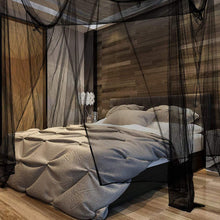 Load image into Gallery viewer, Mosquito Mesh Net Large Four Door Hanging Mosquito Net Bed Net Tent Fly Insect Repellent Protection Summer Polyester Anti Mosquito Net