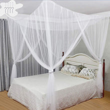Load image into Gallery viewer, Mosquito Mesh Net Large Four Door Hanging Mosquito Net Bed Net Tent Fly Insect Repellent Protection Summer Polyester Anti Mosquito Net