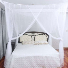 Load image into Gallery viewer, Mosquito Mesh Net Large Four Door Hanging Mosquito Net Bed Net Tent Fly Insect Repellent Protection Summer Polyester Anti Mosquito Net