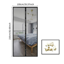 Load image into Gallery viewer, Magnetic Screen Door Curtain AntiMosquito Insect Fly Bug Household Ventilation Door Curtain For Kitchen Indoor Living Room Baby Care