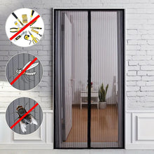 Load image into Gallery viewer, Magnetic Screen Door Curtain AntiMosquito Insect Fly Bug Household Ventilation Door Curtain For Kitchen Indoor Living Room Baby Care