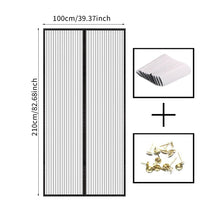 Load image into Gallery viewer, No Punching Magnetic Screen Door Curtain AntiMosquito Insect Fly Bug Household Ventilation Door Curtain For Kitchen Indoor Living Room Baby Care