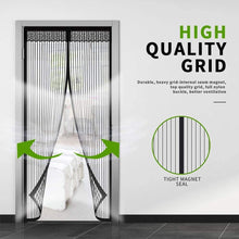 Load image into Gallery viewer, Magnetic Screen Door Curtain AntiMosquito Insect Fly Bug Household Ventilation Door Curtain For Kitchen Indoor Living Room Baby Care