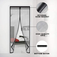 Load image into Gallery viewer, Magnetic Screen Door Curtain AntiMosquito Insect Fly Bug Household Ventilation Door Curtain For Kitchen Indoor Living Room Baby Care