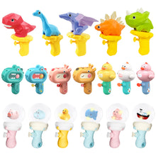 Load image into Gallery viewer, Summer Cartoon Duck Dinosaur Giraffe Kids Spray Water Fights Water Toys Beach Swimming Pool Play Gift Outdoor Toys Prank Toy