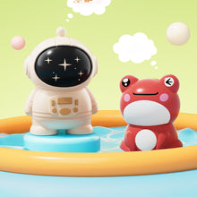 Load image into Gallery viewer, Kids Summer Spray Water Toy With Light Game Frog Spaceman Bath Toys For Boys Girls Outdoor Beach Pool Toys Gift Water Fights