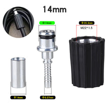 Load image into Gallery viewer, Car Washer Water Cleaning Hose Pipe Fitting Twist Connector High Pressure Washer Hose Insert Fittings D14 D15mm Ring Nut M22 M14