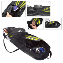 Load image into Gallery viewer, Large Capacity PVC Diving Bag Adjustable Shoulder Bag With Layered Mesh Pockets Double Zipper Diving Items Storage Bag