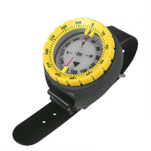 Load image into Gallery viewer, Outdoor Professional Diving Luminous Compass Strap Strong Magnetic 50M Waterproof Watch Diving Compass