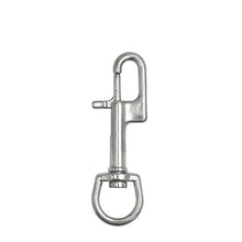 Load image into Gallery viewer, 316 Stainless Steel Single/Double Head Diving Hook Quick Release Spring Buckle Tow Rope Hook 360° Rotation BCD Diving Equipment