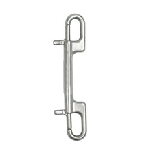 Load image into Gallery viewer, 316 Stainless Steel Single/Double Head Diving Hook Quick Release Spring Buckle Tow Rope Hook 360° Rotation BCD Diving Equipment