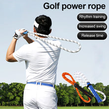 Load image into Gallery viewer, 1PC Golf Power Swing Rope Increase Energy Master The Rhythm Improve Swing Speed Indoor And Outdoor Golf Training Supplies