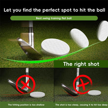 Load image into Gallery viewer, 6PCS Golf Flat Ball Golf Indoor Swing Training Practice Ball Improve The Hit Rate