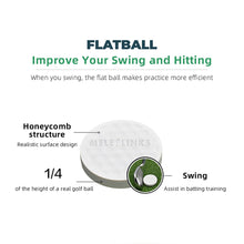 Load image into Gallery viewer, 6PCS Golf Flat Ball Golf Indoor Swing Training Practice Ball Improve The Hit Rate