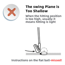 Load image into Gallery viewer, 1PC Golf Flat Ball Golf Indoor Swing Training Practice Ball Improve The Hit Rate