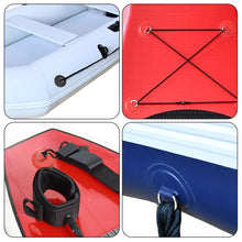 Load image into Gallery viewer, PVC Surfboard Dinghy Boat Patch Stainless Steel D Ring Deck Rigging Rope Ring Buckle Kayaking Inflatable Boat Accessories