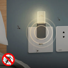 Load image into Gallery viewer, 1PC PMMA Small Ice Brick Ultrasonic Mosquito Repellent Night Light Household Physical Electronic Insect And Mouse Repellent Device